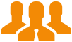 Web design team icon