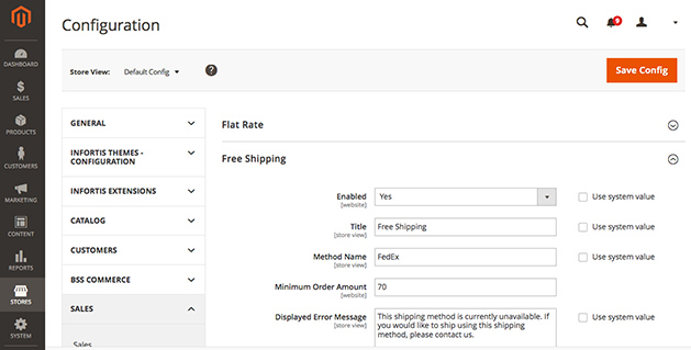 Faster ecommerce shipping