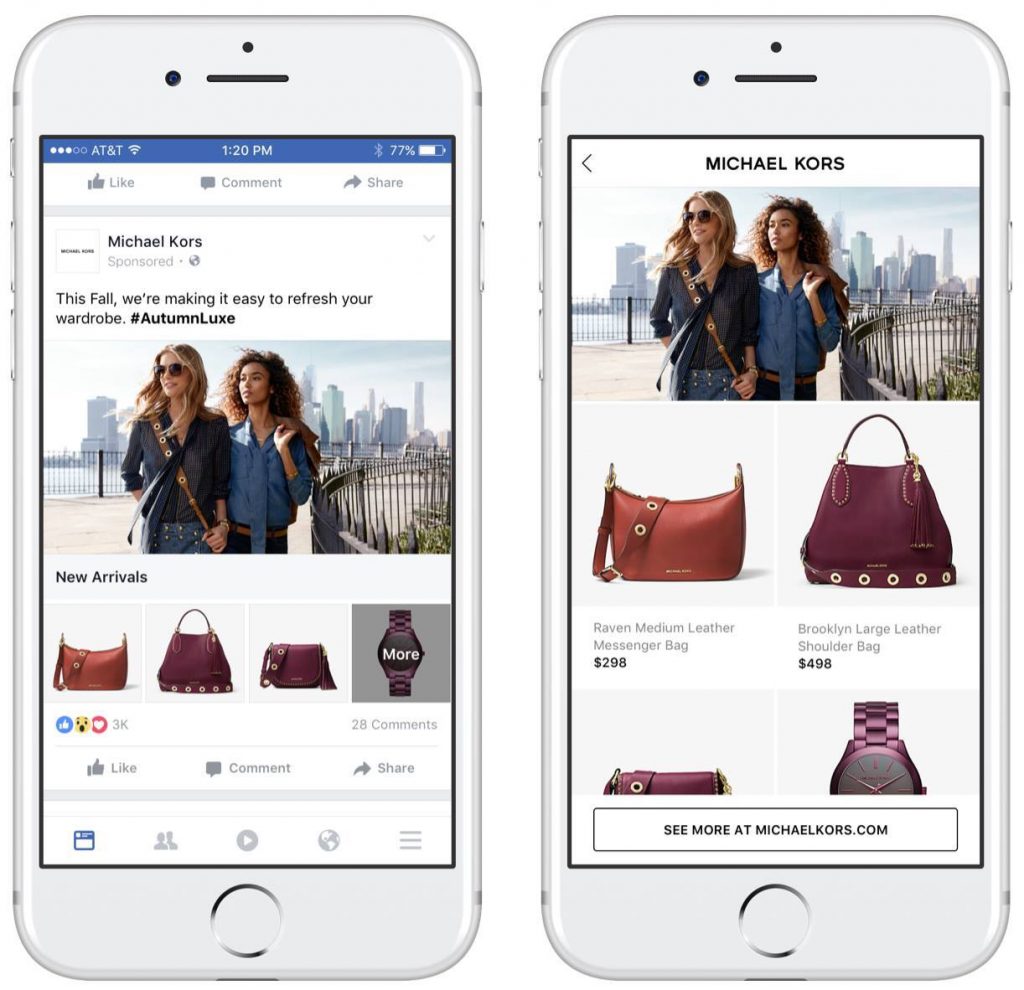 facebook product cataloge